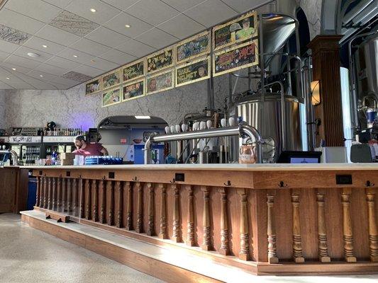 Brewery bar