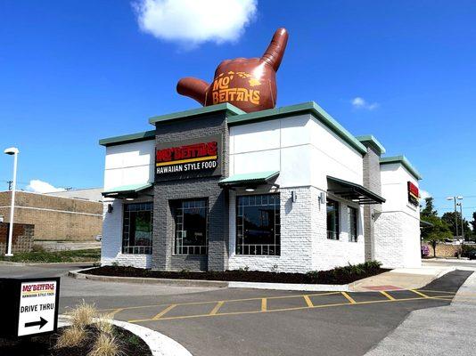 Restaurant Exterior and Drive-thru Lane