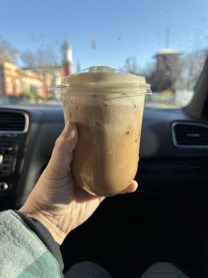 Apple pie latte w/oat milk