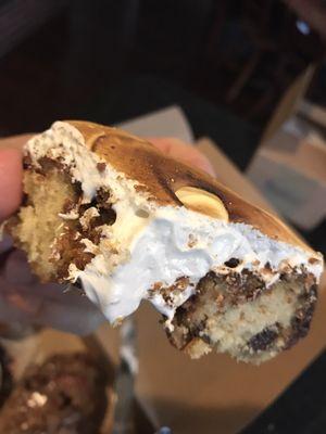 Inside the S'mores Donut!