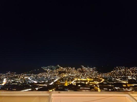 Cusco at night!