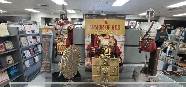 The ARMOR OF GOD merchandise collection.