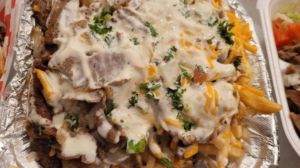 Loaded Gyro Fries