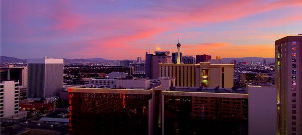 View from Top of Binion's Steakhouse