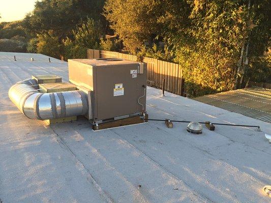 Rooftop package unit