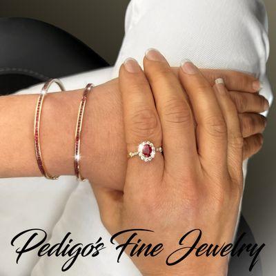 Diamonds (and Rubies) are a girls best friend!