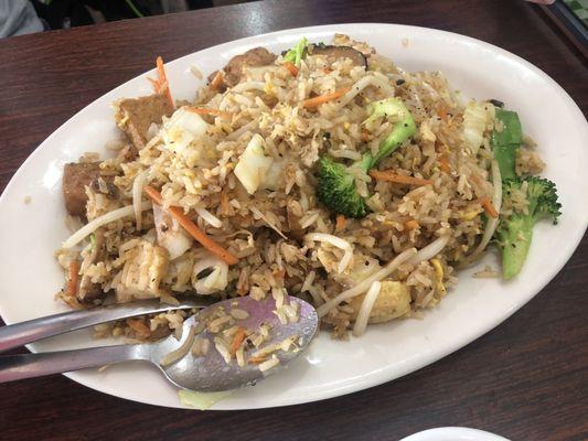 Fried rice vegetable