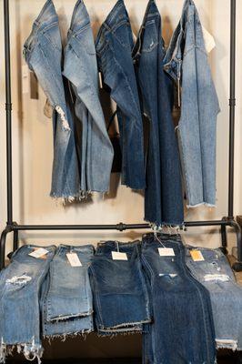 Visit the denim bar for a variety of trendy styles and you're bound to find your best fit.