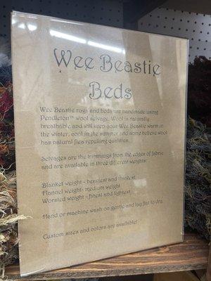 Natural Recycled Wool info @ Collectors Market.