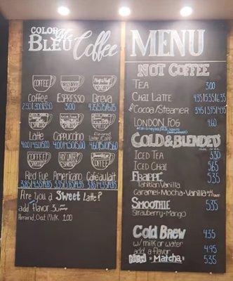 Our Menu