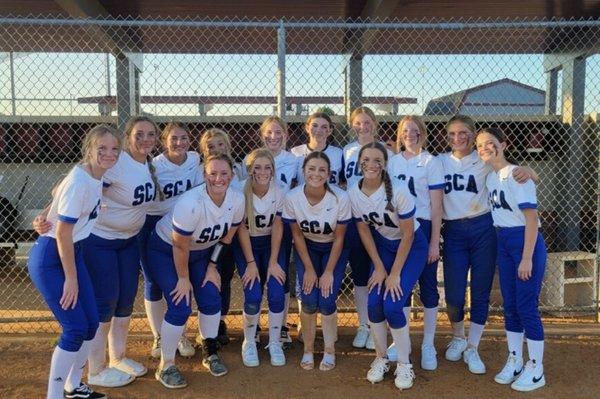 SCA Girls Softball Team