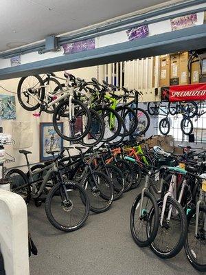 Bikes are always in stock  at Hilo Bike Hub