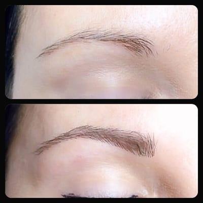 Brow extensions by Arpina