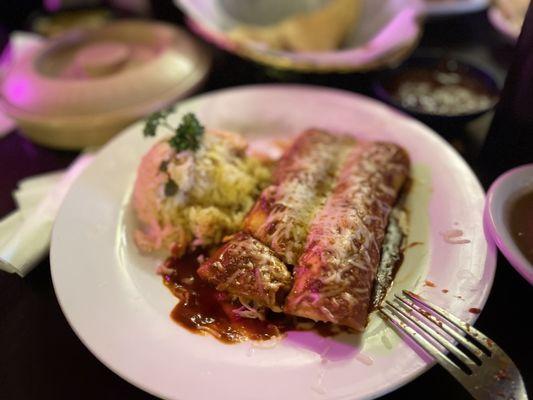 Chicken Enchiladas