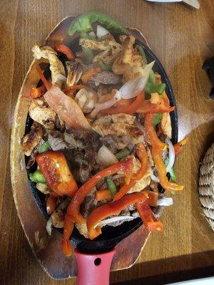 Steak fajitas