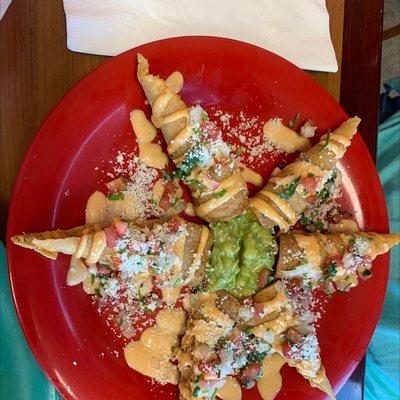 Taquitos plate