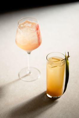 Ume Spritz (left) Ancestral (right)