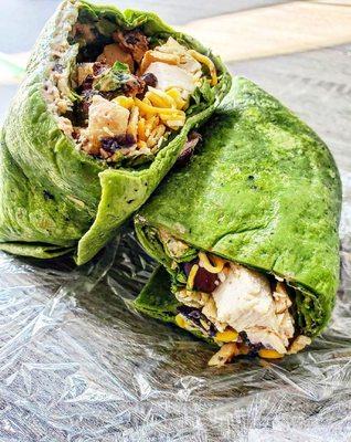 Southwest chicken wrap