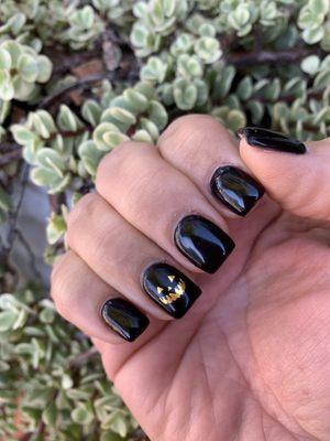 Beautiful Halloween nails with Cindy