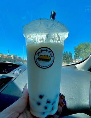 6. Coconut Smoothie with boba 10/10!