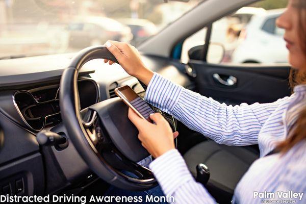 Distracted Driving Awareness Month