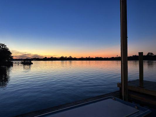 Outdoor view from the pier