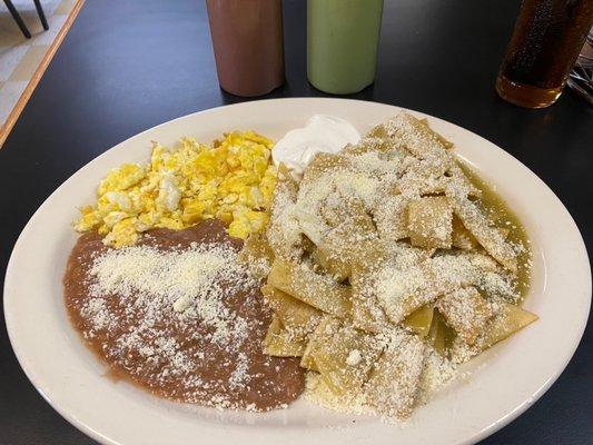 Chilaquiles verde