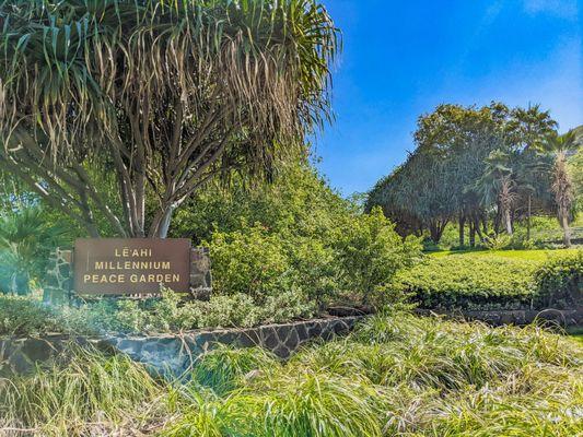 #StreetView  Lēahi Millennium Peace Garden