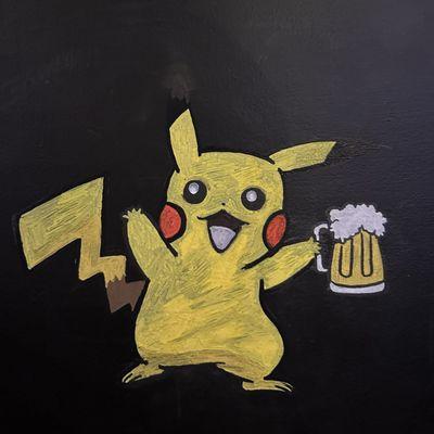 Pikachu endorses beer