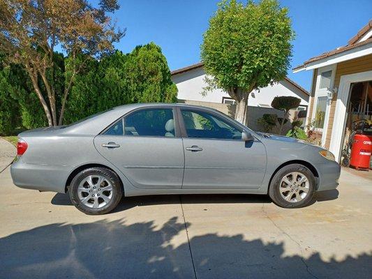 My 2006 Camry. Beautiful with new paint.