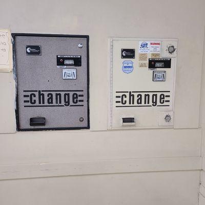 Change machines