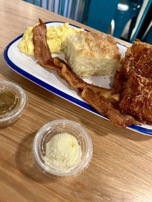 Sunrise Plate with homemade jam