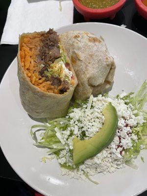 Barbacoa burrito