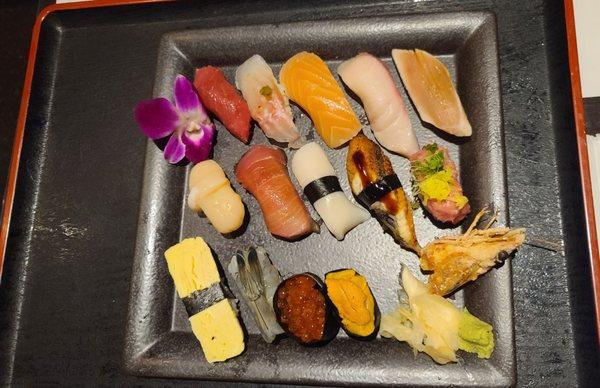 Omakase Nigiri Sushi ($50)  02-29-2024