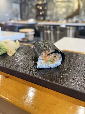 Spicy tuna hand roll