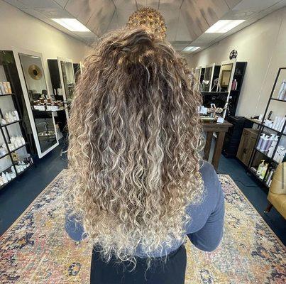 Taylor Forbes can handle your curly hair!