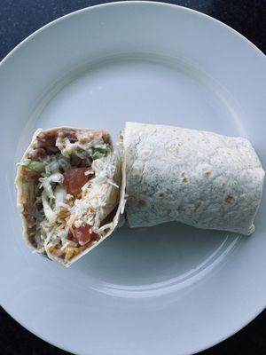 Veggie burrito