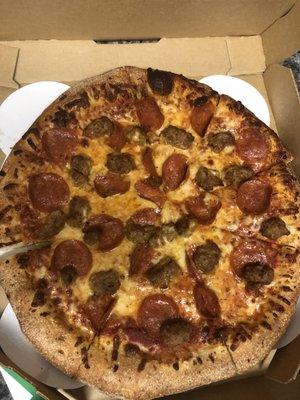 Sausage and pepperoni