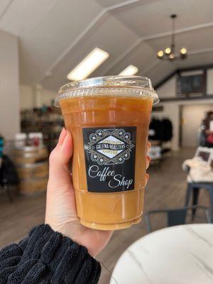 Medium Cold brew with oat milk