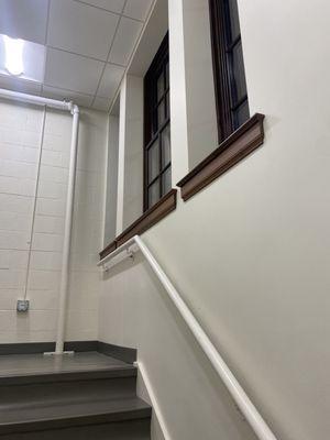 Inside the Lakewood Library, Madison Ave. location (smaller branch but newer, renovated in 2022) -- Tuesday, 15 October 2024