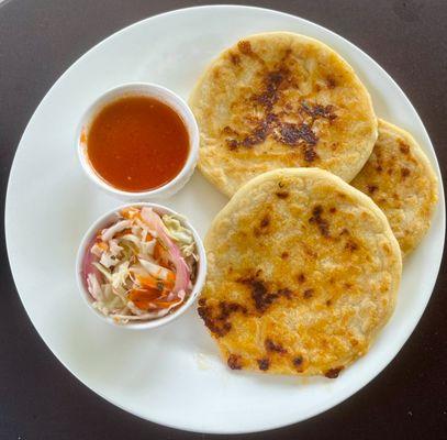 Pork and Cheese Pupusas