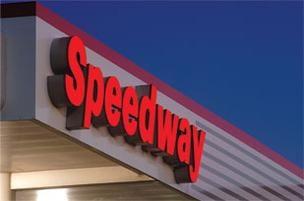 Speedway sign