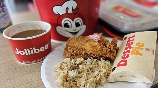 "I don't always eat rice, but when I do, I prefer Jollibee's adobo rice."