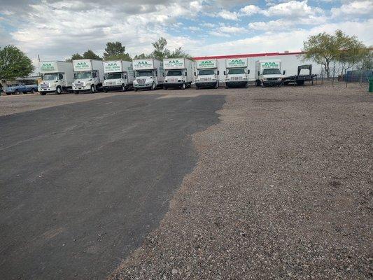 This is AAA SOTO'S MOVING fleet