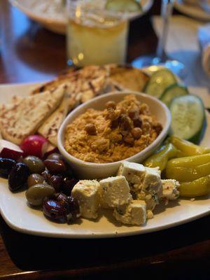 hummus platter