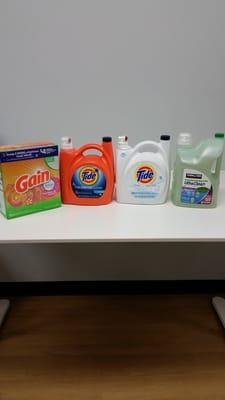 Detergents we use