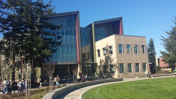 Newer building that holds the nursing program