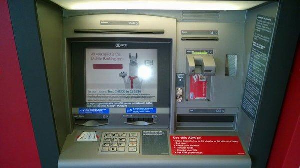 ATM really close-up