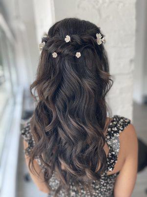 Bridal hair style