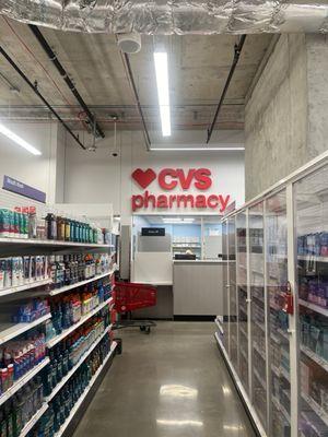 They have a CVS pharmacy inside the new Target